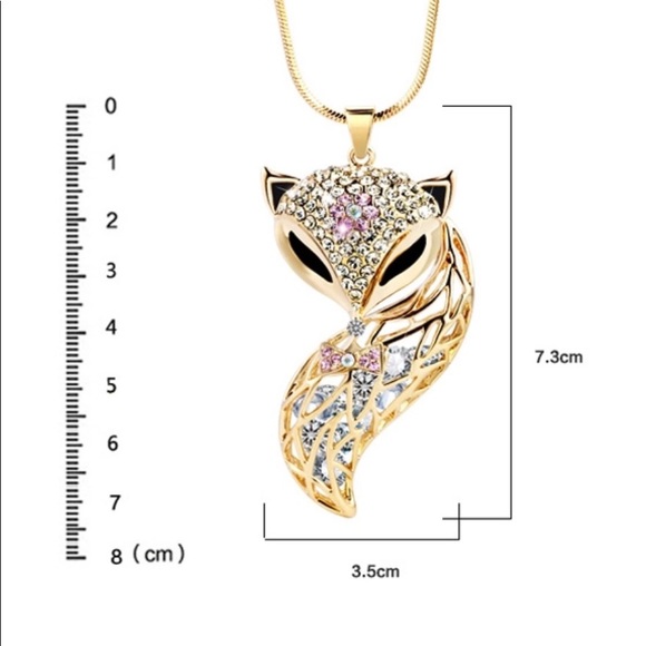 🦊 ADORABLE FOX PENDANT - Picture 2 of 3